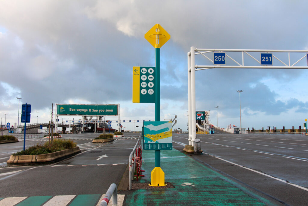 Port de Calais - signalétique