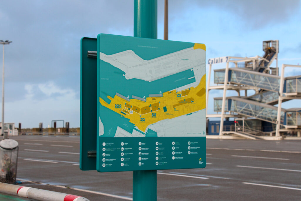 Port de Calais - signalétique