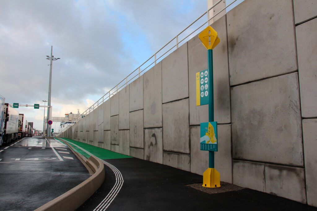 Port de Calais - signalétique