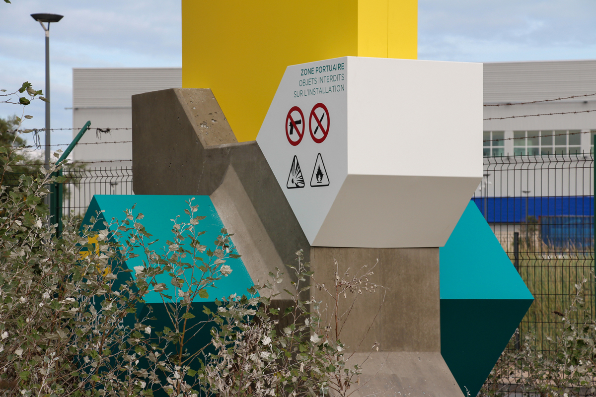 Port de Calais - signalétique